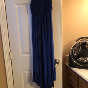 Royal blue dress